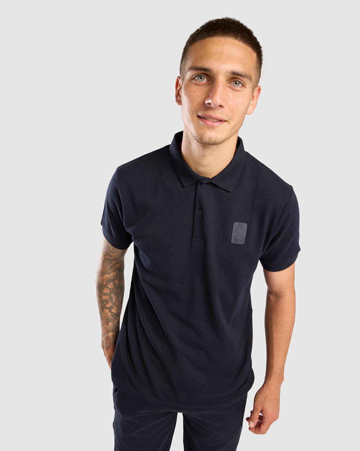 NFFC Midnight Navy Waffle Polo