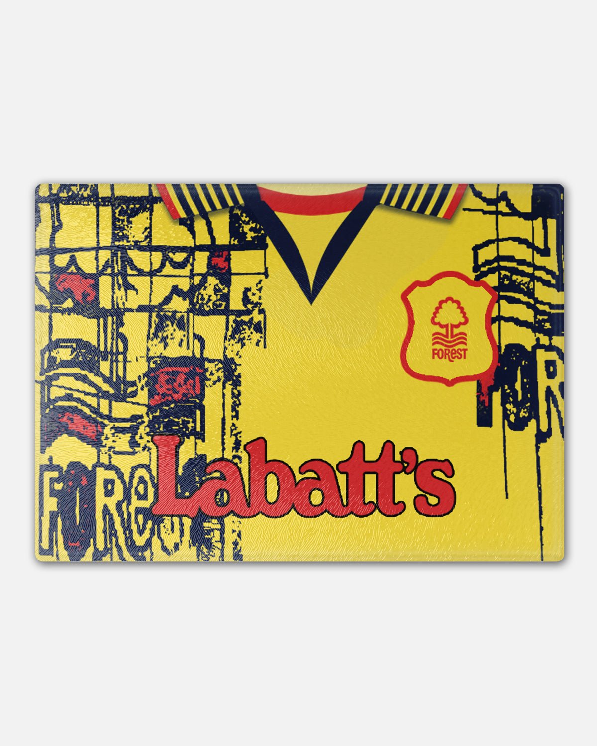 NFFC 1997 Away Chopping Board - Nottingham Forest FC