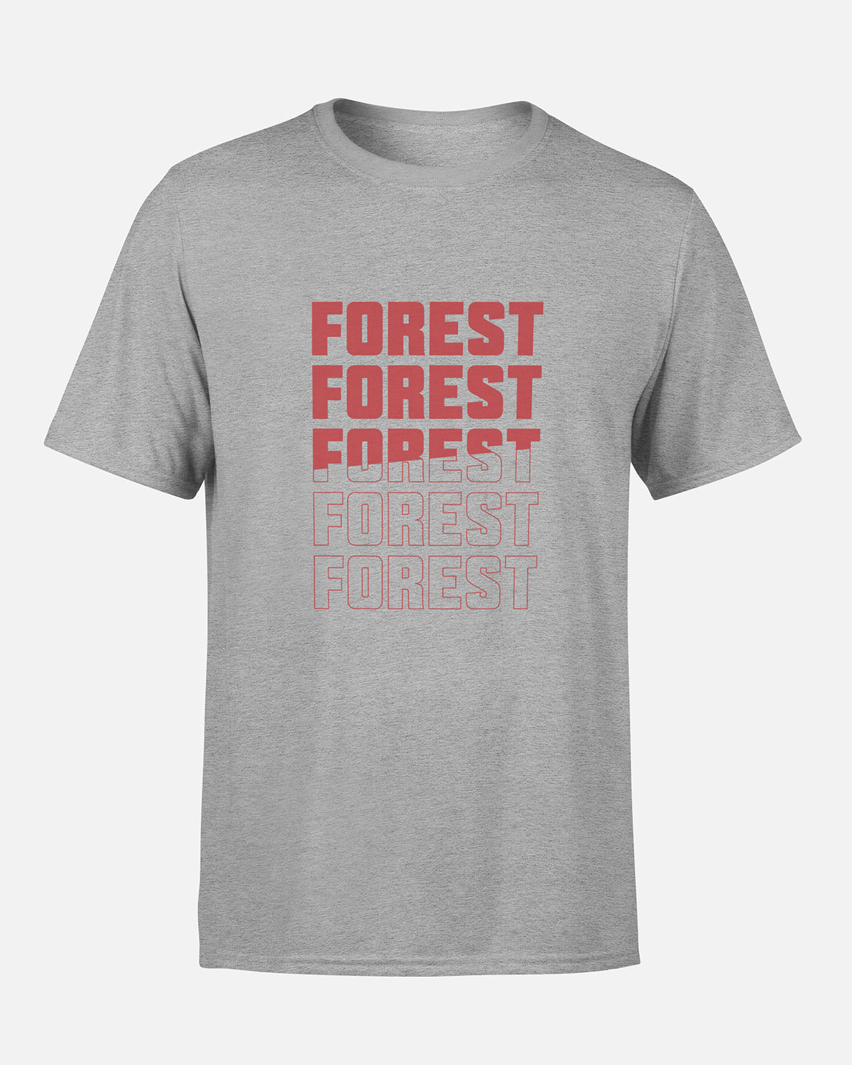 NFFC Men's Grey Forest Repeat Tee