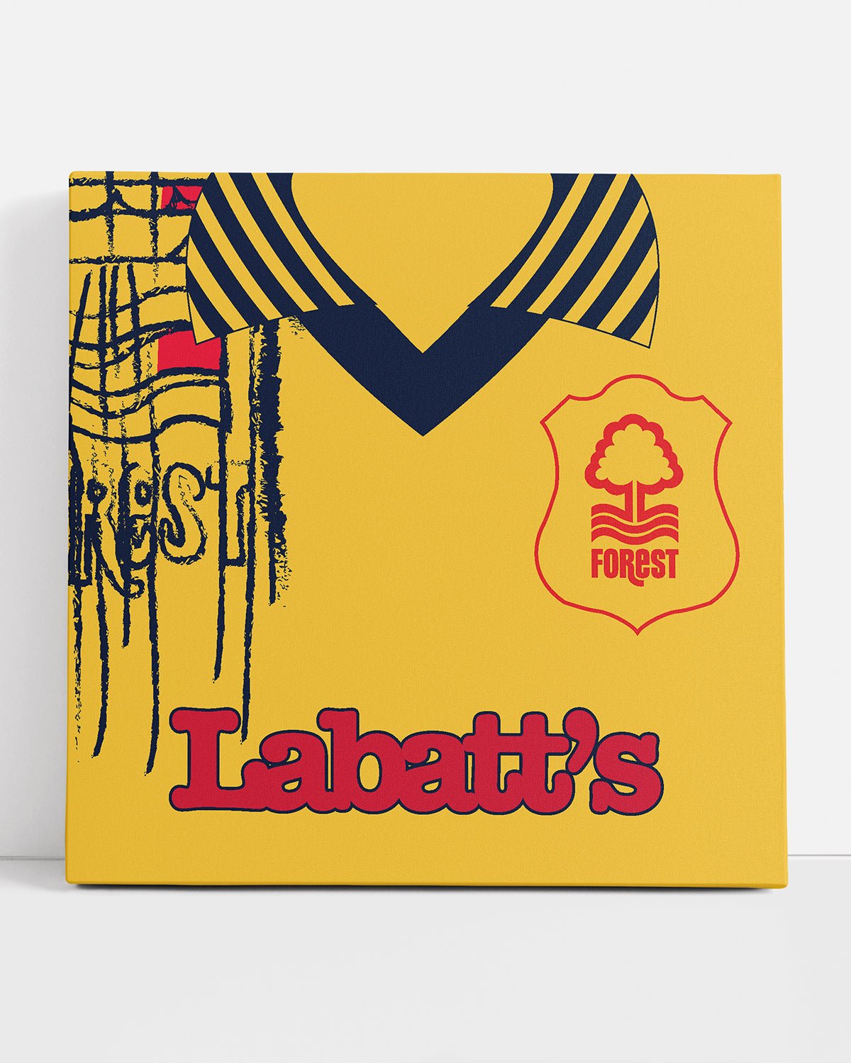 NFFC 1995 Away Retro Canvas - Nottingham Forest FC