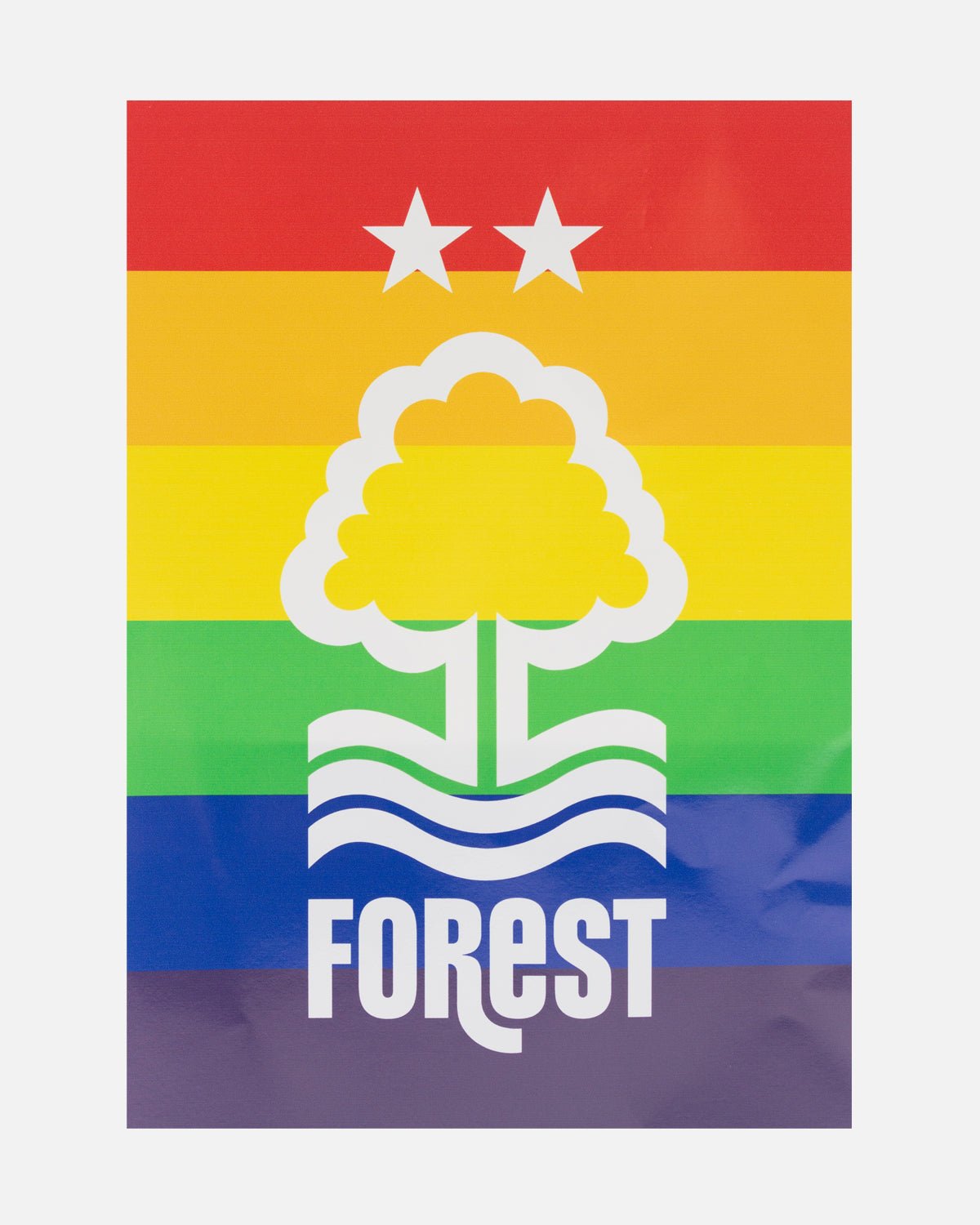 NFFC A5 Pride Decal - Nottingham Forest FC