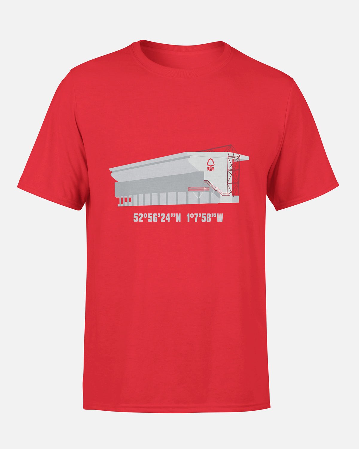 NFFC Adult Red Trent End T-Shirt - Nottingham Forest FC
