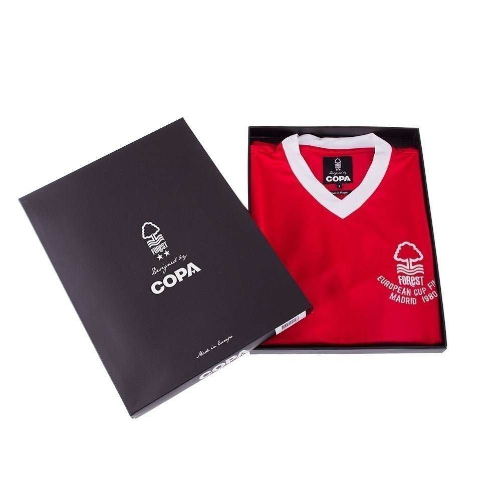 NFFC Adult Retro 1980 European Cup Shirt - Nottingham Forest FC