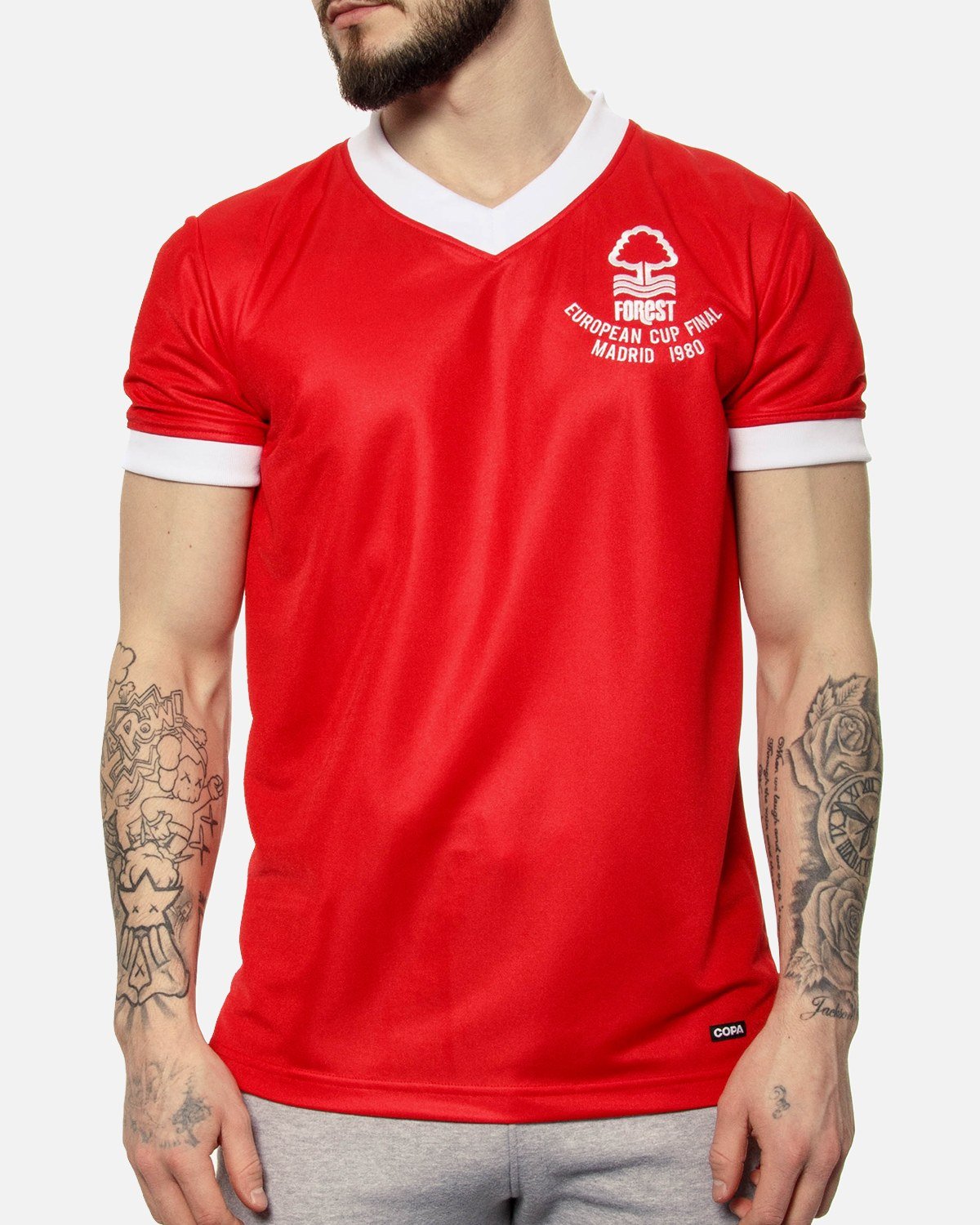 NFFC Adult Retro 1980 European Cup Shirt - Nottingham Forest FC