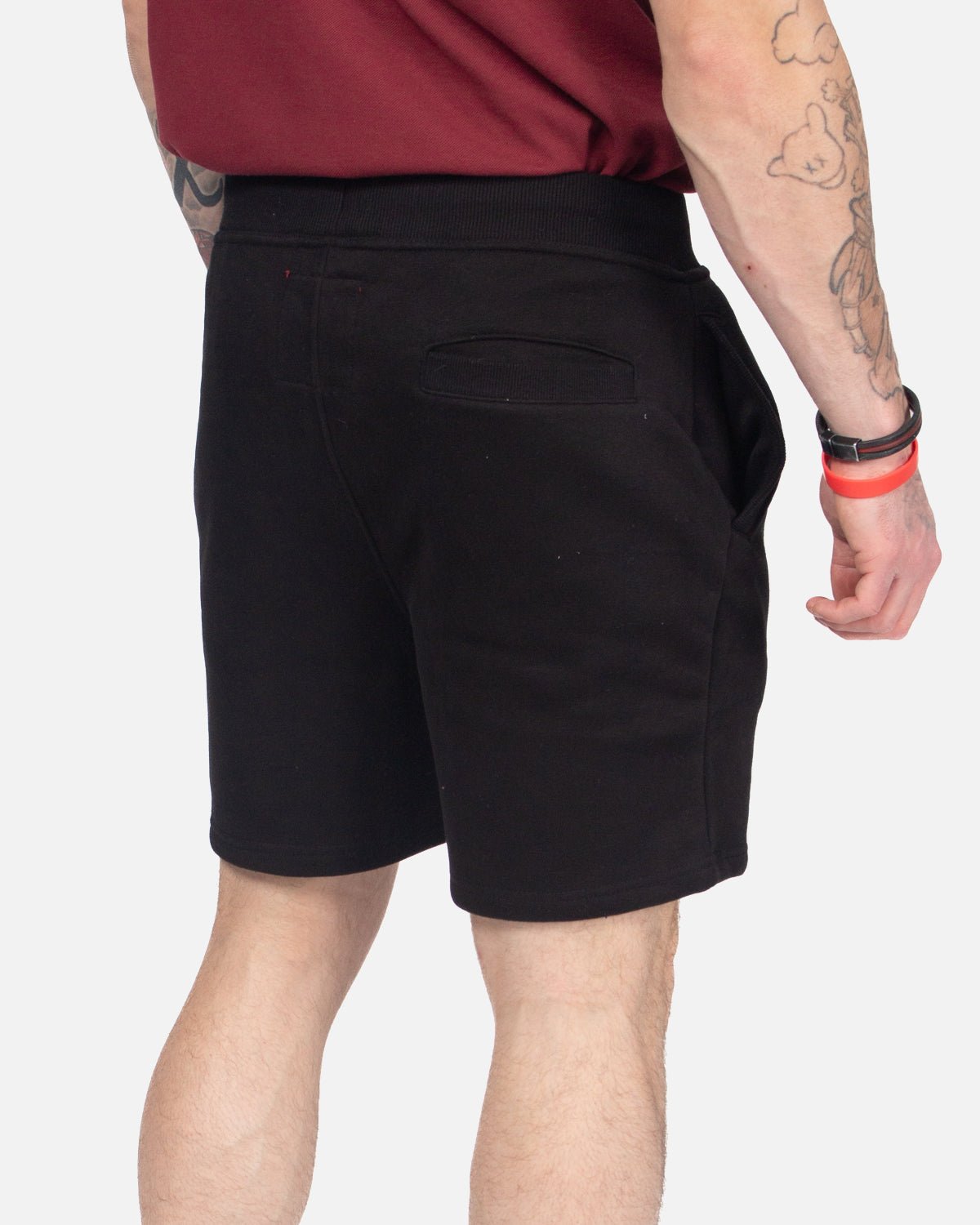 NFFC Adults Black Fleece Shorts - Nottingham Forest FC