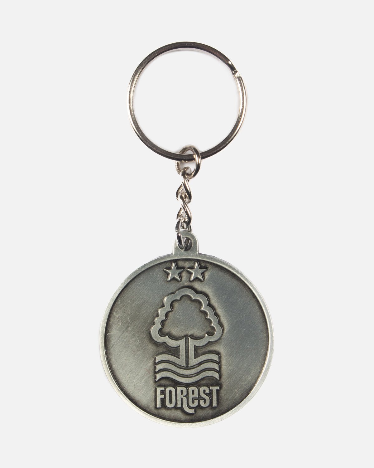 NFFC Antique Sliver Keyring - Nottingham Forest FC