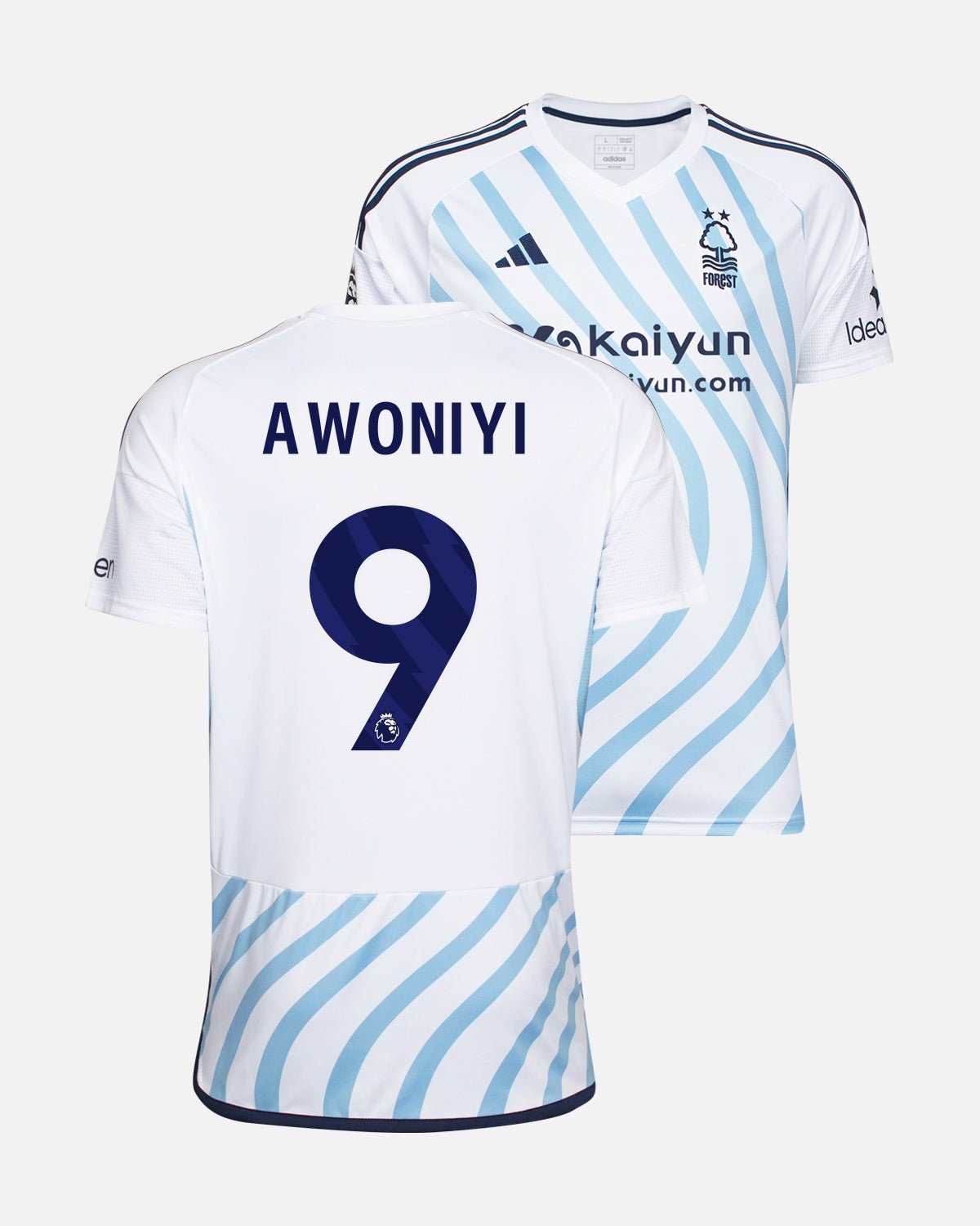 NFFC Away Shirt 23-24 - Awoniyi 9 - Nottingham Forest FC