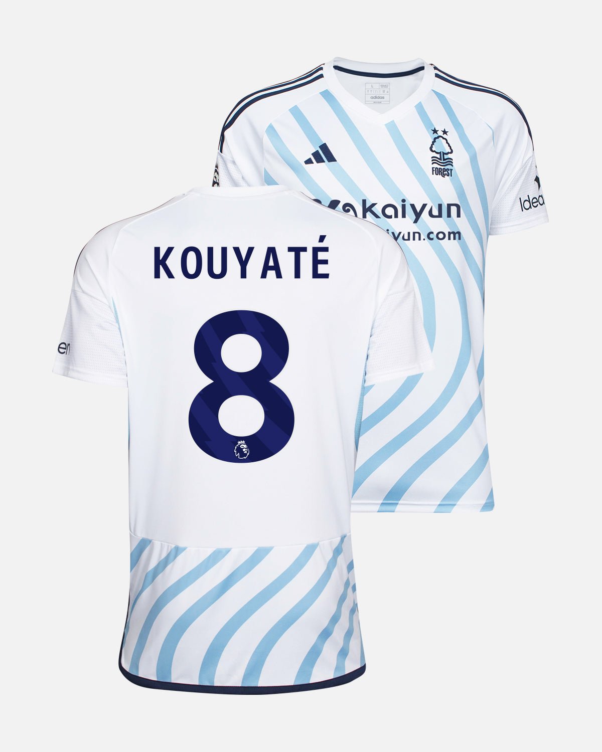 NFFC Away Shirt 23-24 - Kouyaté 8 - Nottingham Forest FC