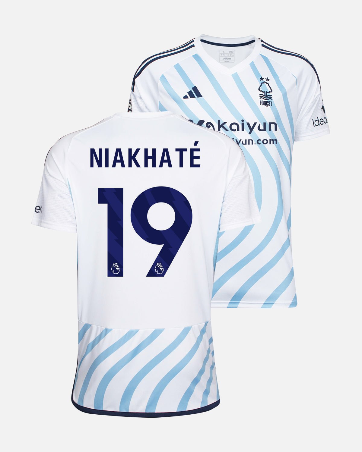NFFC Away Shirt 23-24 - Niakhaté 19 - Nottingham Forest FC