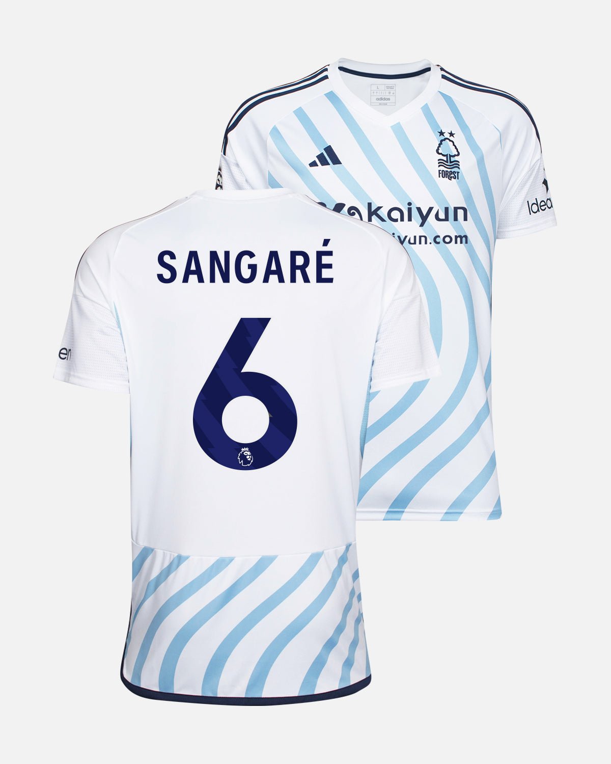 NFFC Away Shirt 23-24 - Sangaré 6 - Nottingham Forest FC