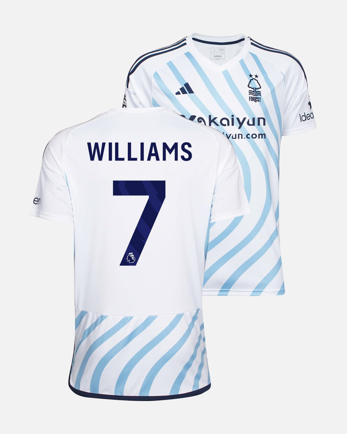 NFFC Away Shirt 23-24 - Williams 7 - Nottingham Forest FC