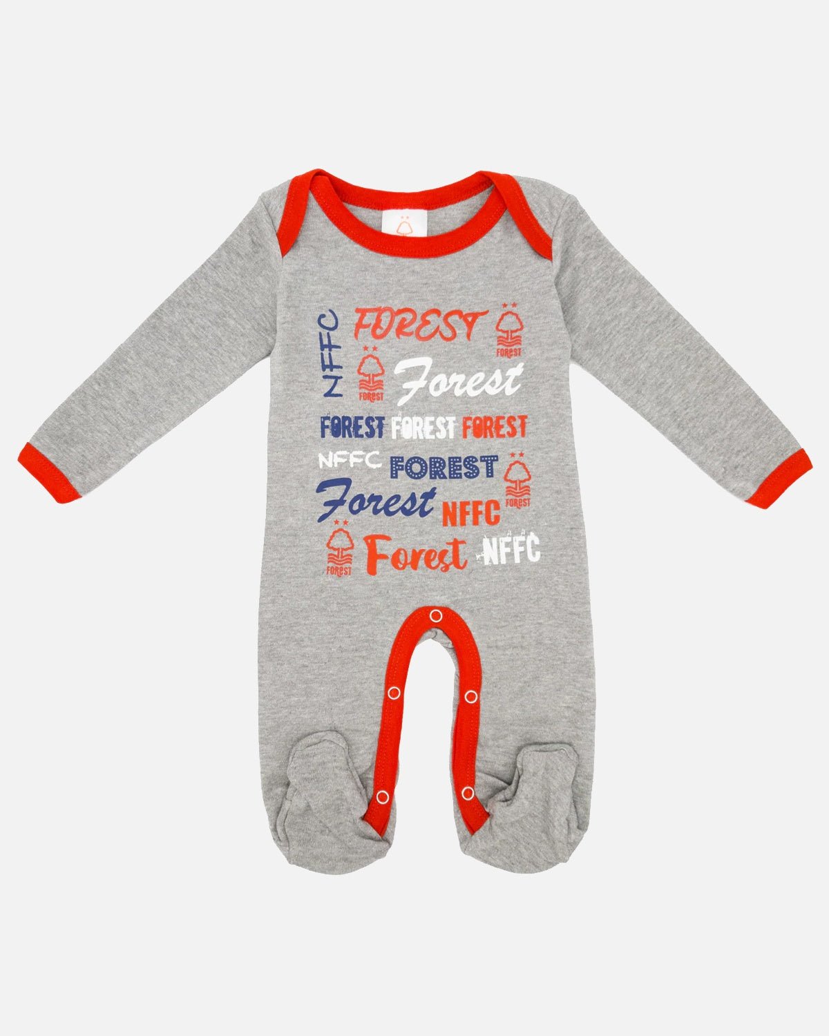 NFFC Baby Repeat Sleepsuit - Nottingham Forest FC