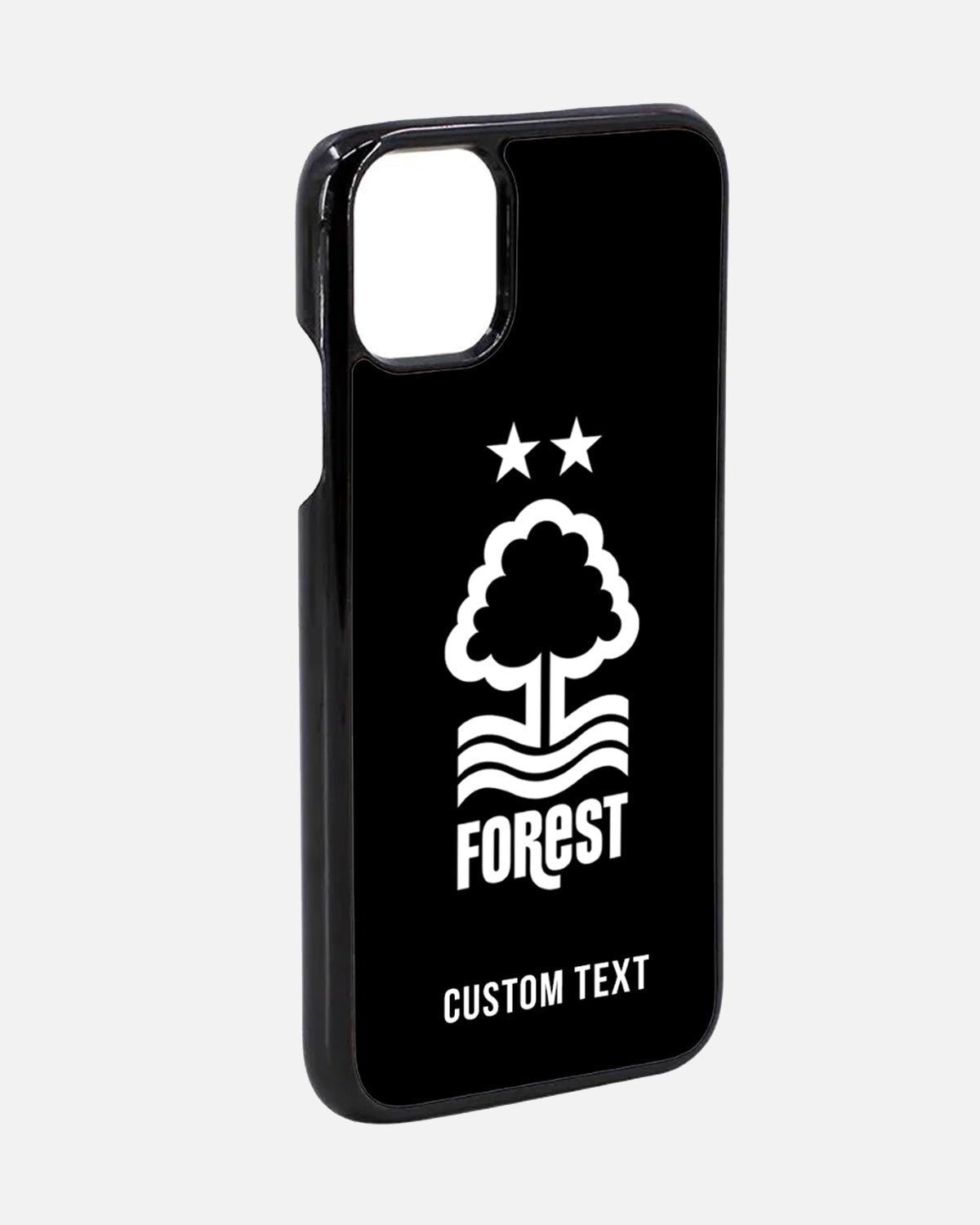 NFFC Black Crest Personalised Phone Cover - Nottingham Forest FC