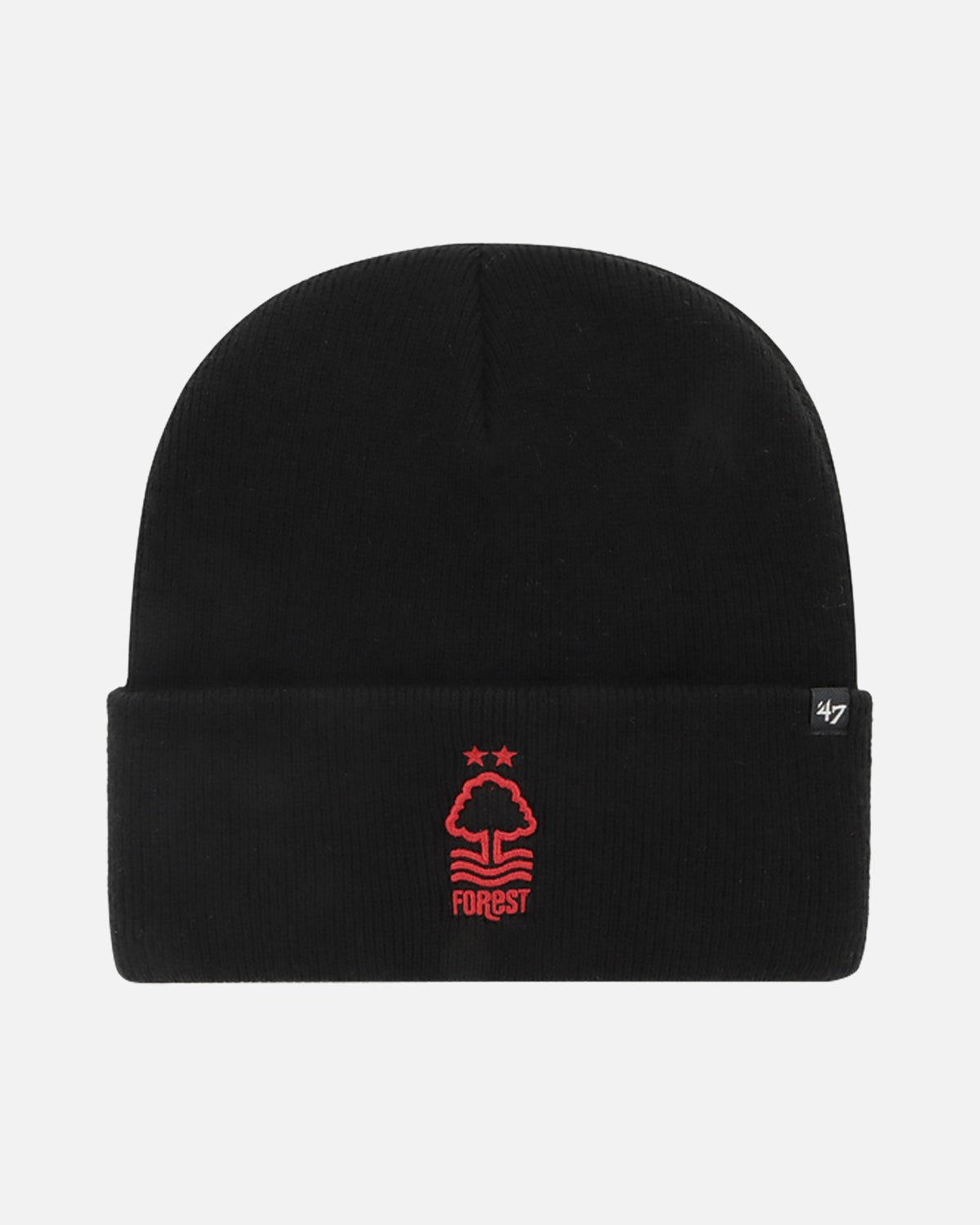 NFFC Black/Red '47 Haymaker Cuff Knit - Nottingham Forest FC