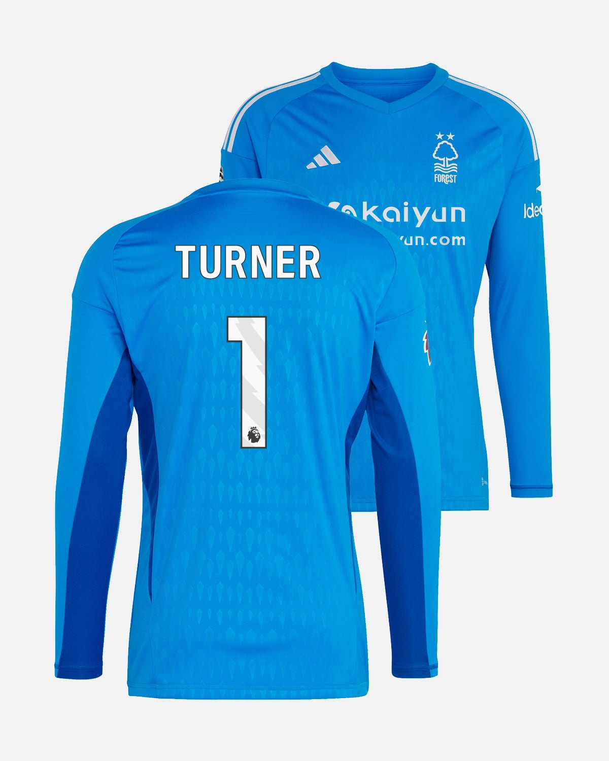 NFFC Blue Goalkeeper Shirt 23-24 - Turner 1 - Nottingham Forest FC