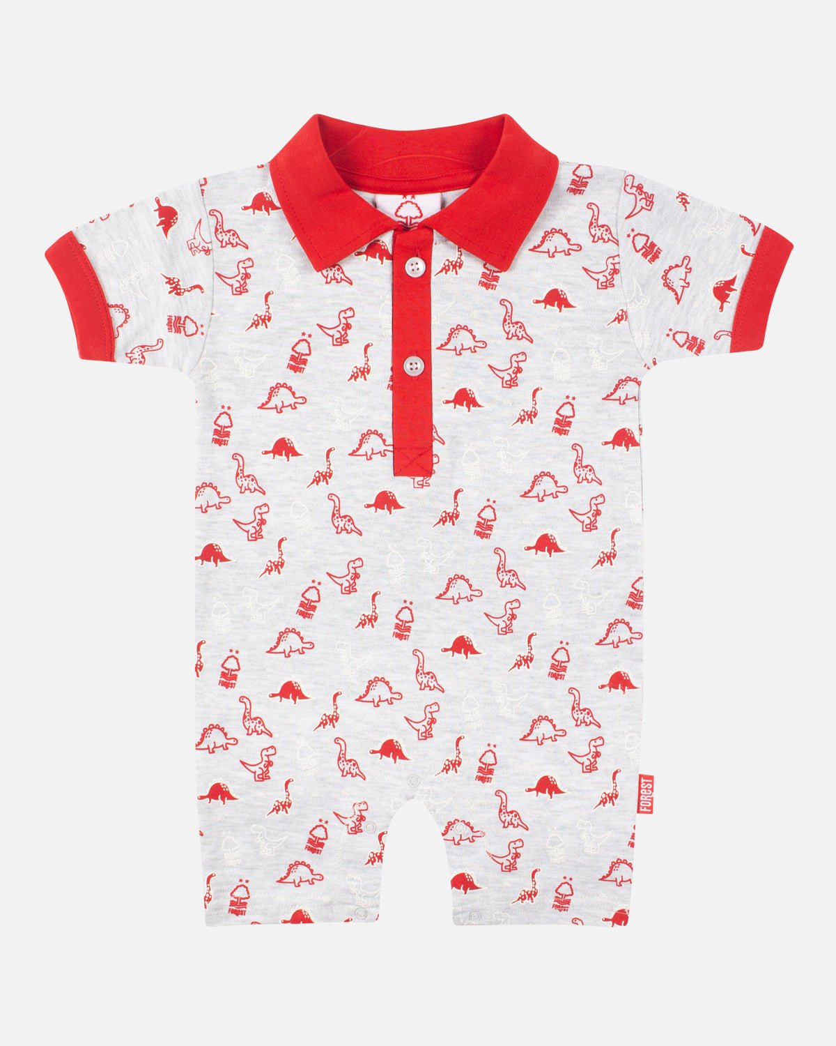 NFFC Dino Baby Romper - Nottingham Forest FC