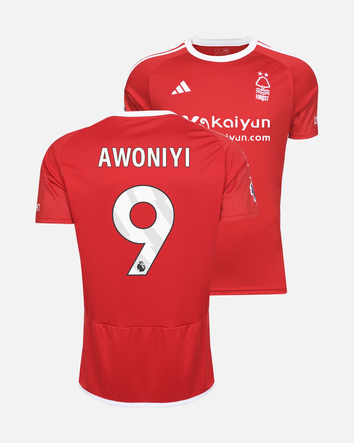 NFFC Home Shirt 23-24 - Awoniyi 9 - Nottingham Forest FC