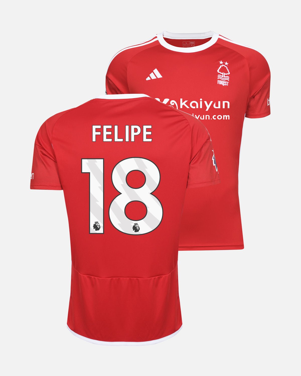 NFFC Home Shirt 23-24 - Felipe 18 - Nottingham Forest FC