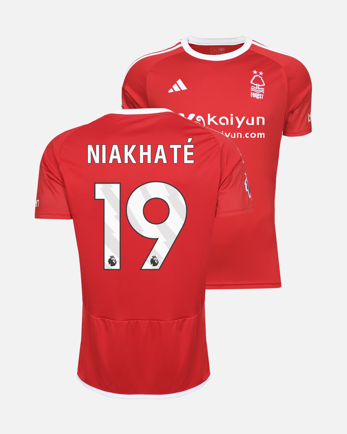 NFFC Home Shirt 23-24 - Niakhaté 19 - Nottingham Forest FC