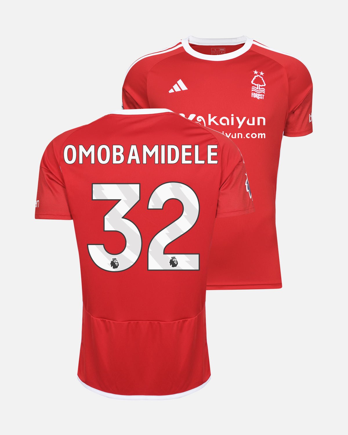 NFFC Home Shirt 23-24 - Omobamidele 32 - Nottingham Forest FC