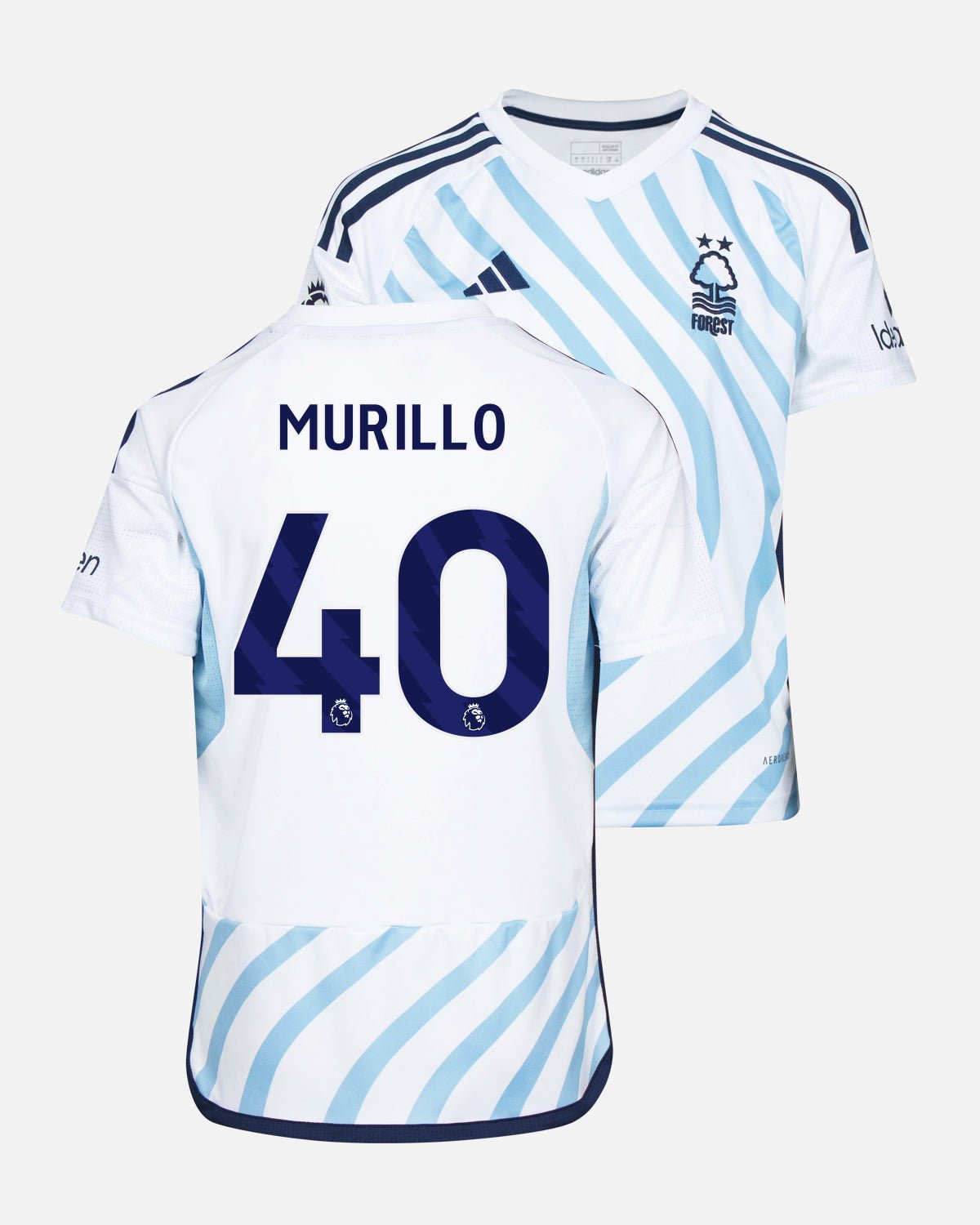 NFFC Junior Away Shirt 23-24 - Murillo 40 - Nottingham Forest FC