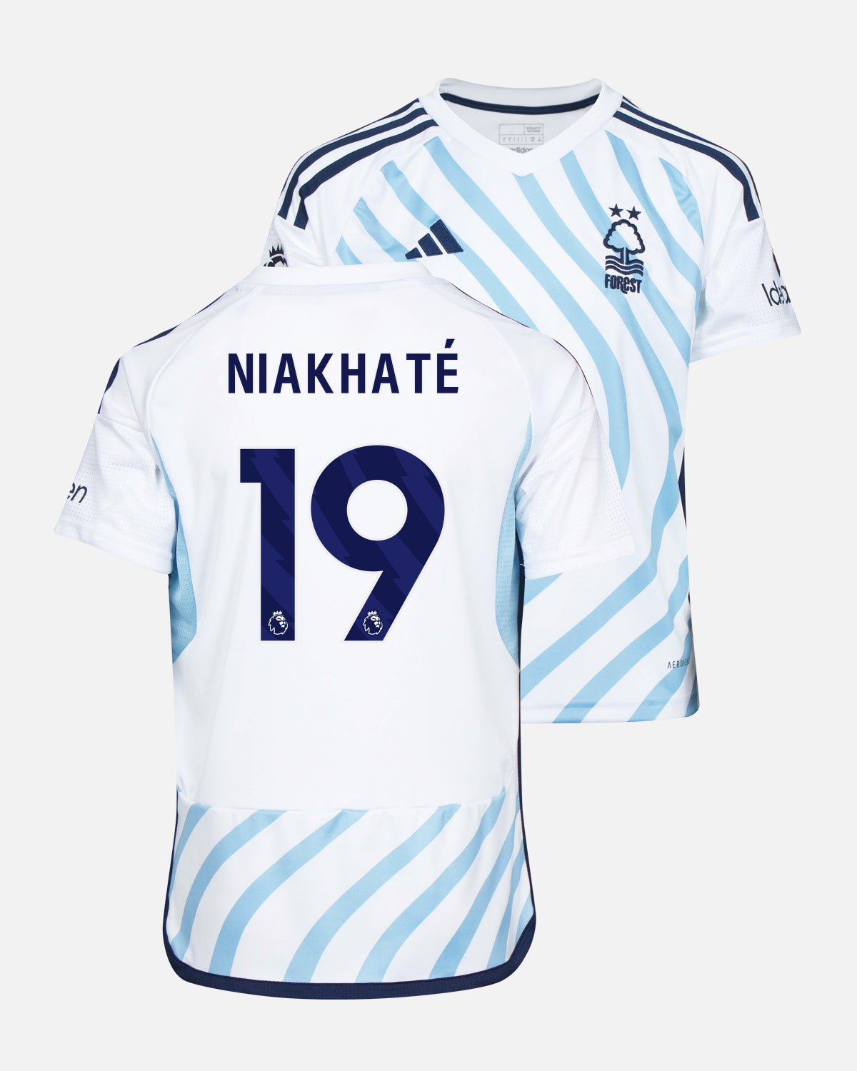 NFFC Junior Away Shirt 23-24 - Niakhaté 19 - Nottingham Forest FC