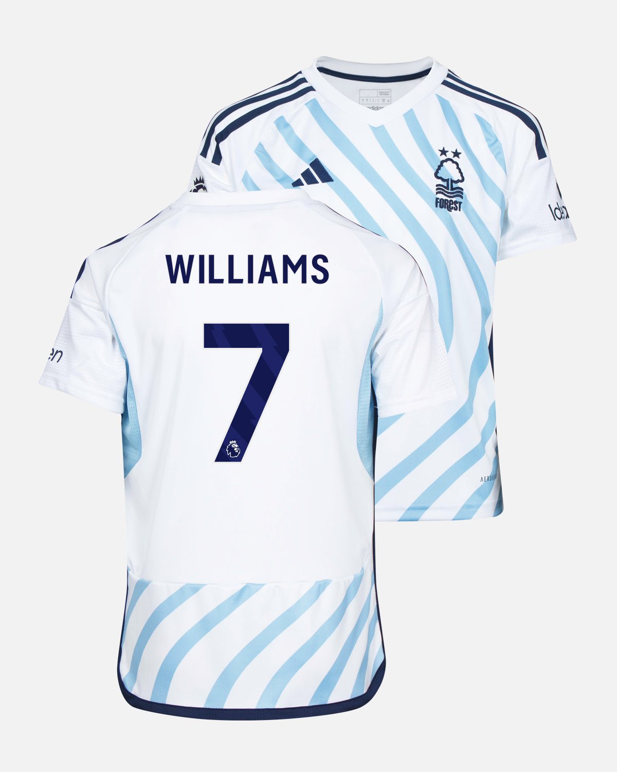 NFFC Junior Away Shirt 23-24 - Williams 7 - Nottingham Forest FC