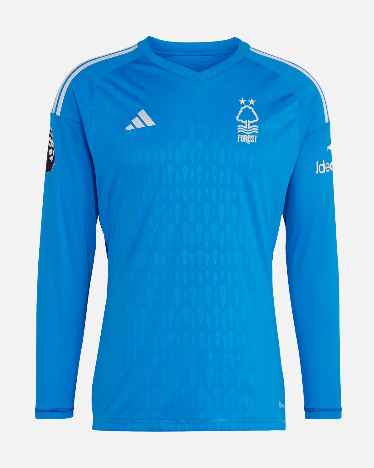 NFFC Junior Blue Goalkeeper Shirt 23-24 - G. Shelvey 38 - Nottingham Forest FC
