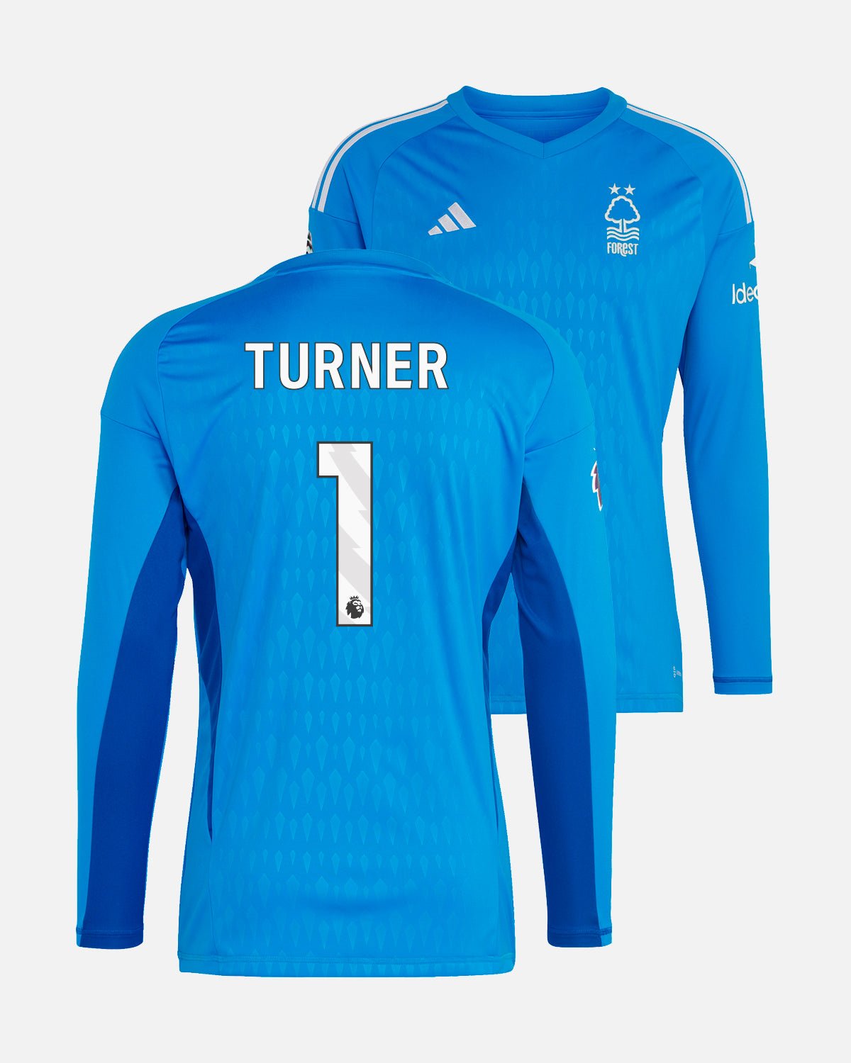 NFFC Junior Blue Goalkeeper Shirt 23-24 - Turner 1 - Nottingham Forest FC