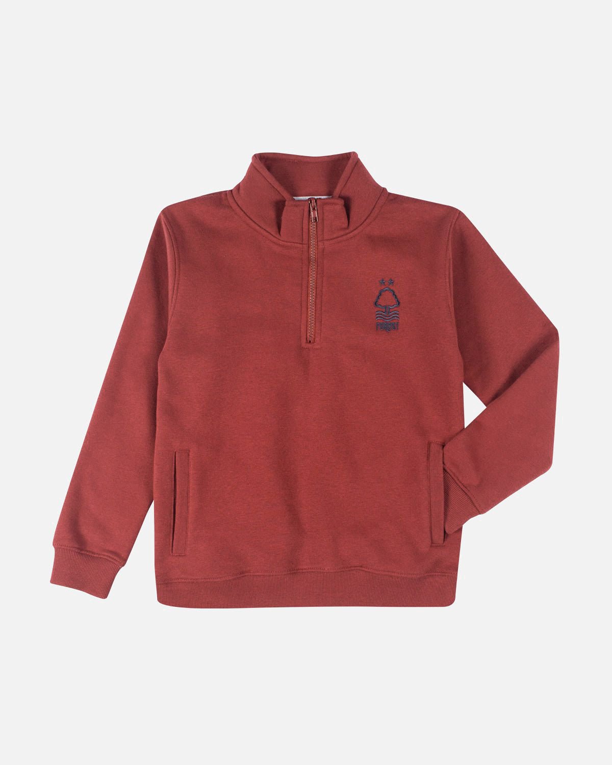 NFFC Junior Red Essential 1/4 Zip Top - Nottingham Forest FC