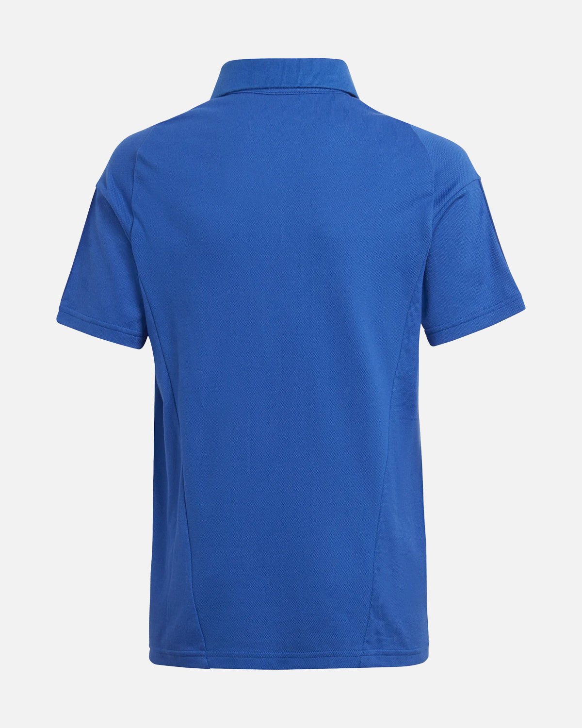 Royal blue polo outlet shirt front and back