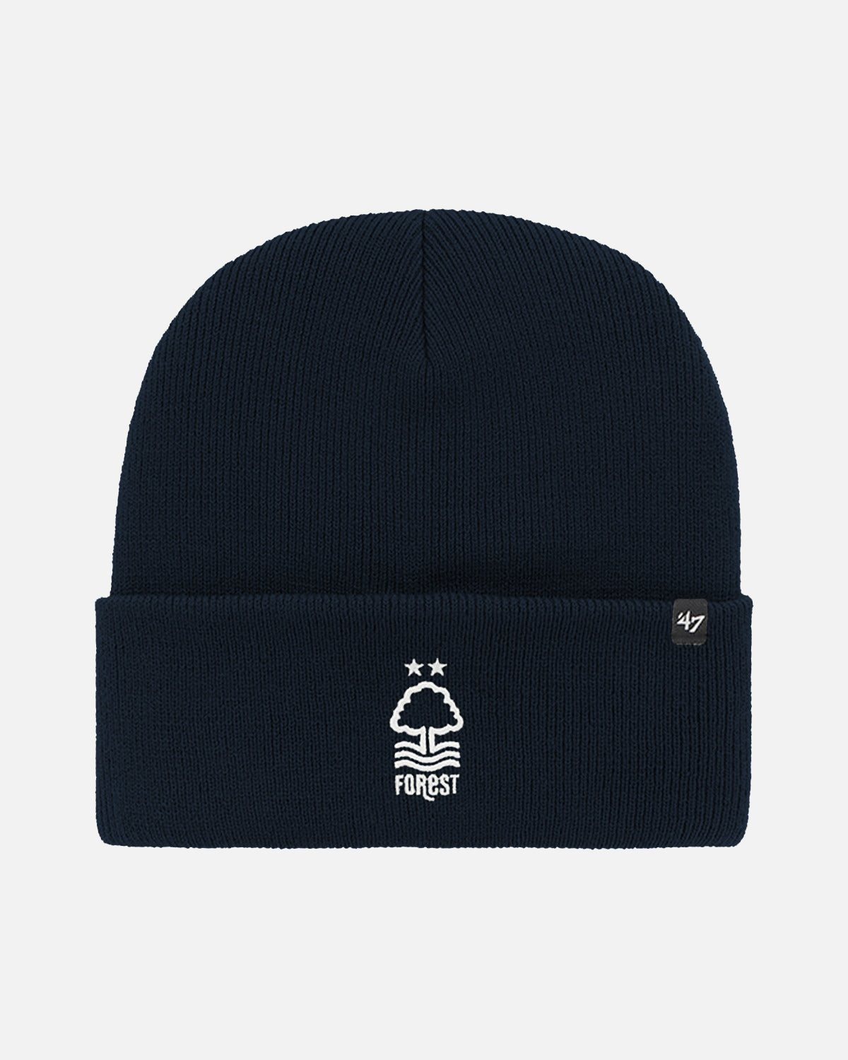 NFFC Navy '47 Haymaker Cuff Knit Beanie - Junior - Nottingham Forest FC