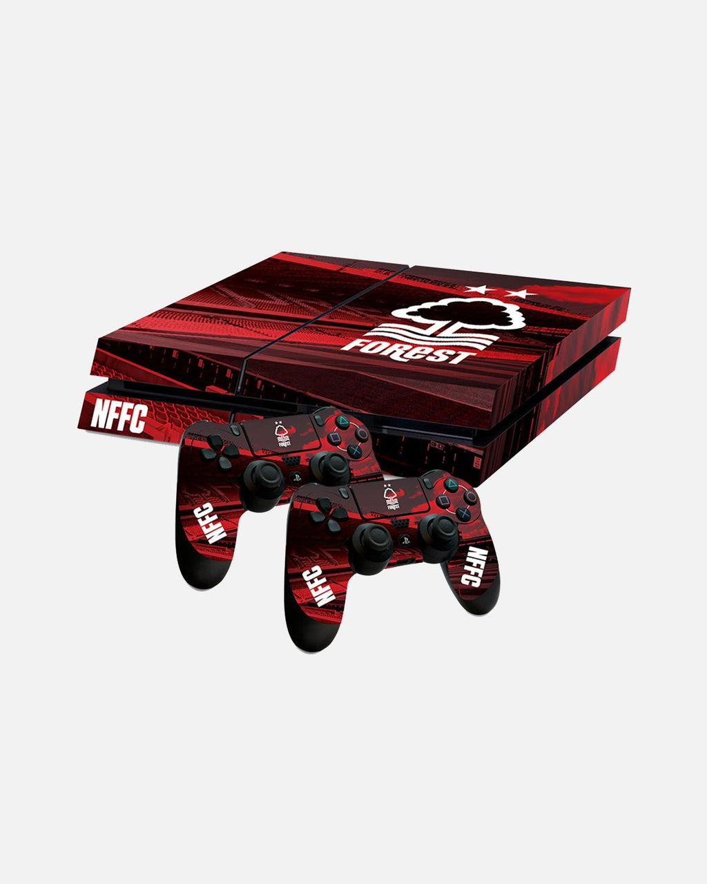 NFFC PS4 Vinyl Console Skin Bundle Nottingham Forest FC