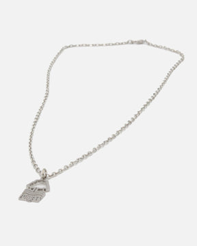 NFFC Silver Plated Crest Pendant and Chain - Nottingham Forest FC