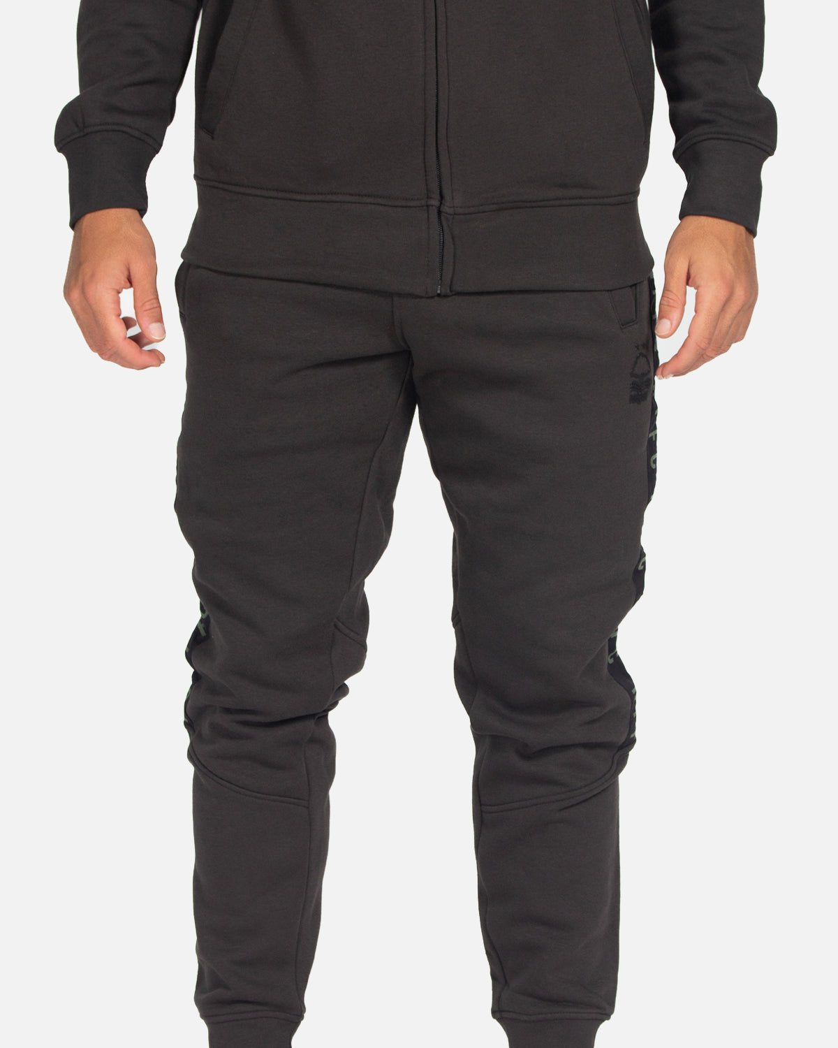 Taped joggers discount