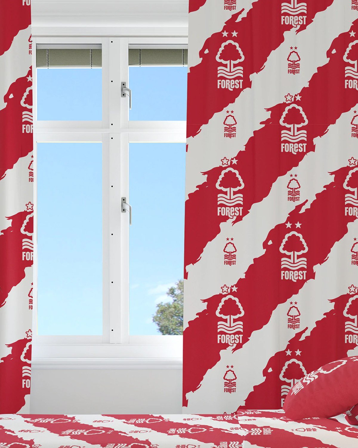 NFFC Tear Curtain Set - Nottingham Forest FC