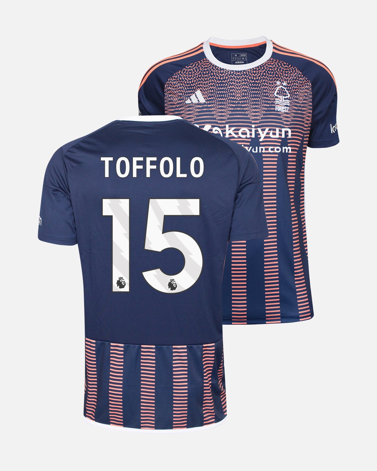 NFFC Third Shirt 23-24 - Toffolo 15 - Nottingham Forest FC