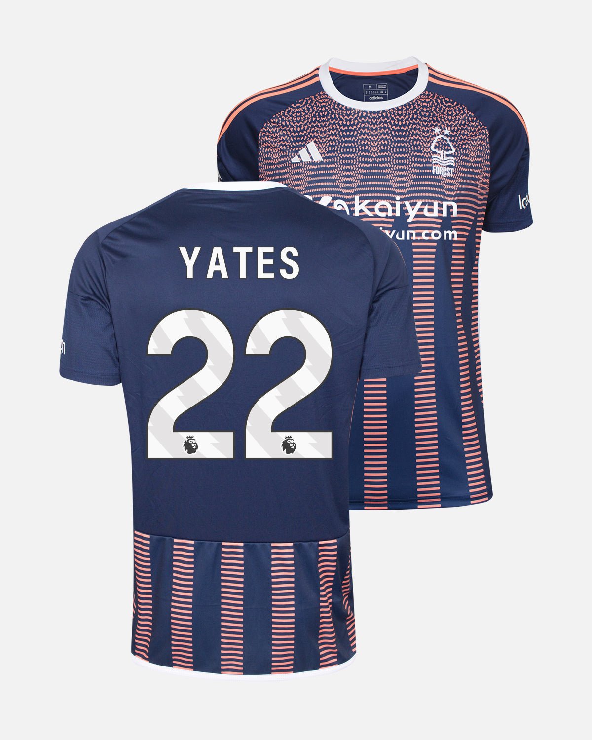 NFFC Third Shirt 23-24 - Yates 22 - Nottingham Forest FC