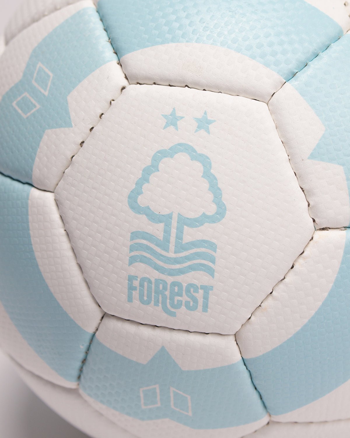 NFFC White Hoop Football - Size 5 - Nottingham Forest FC