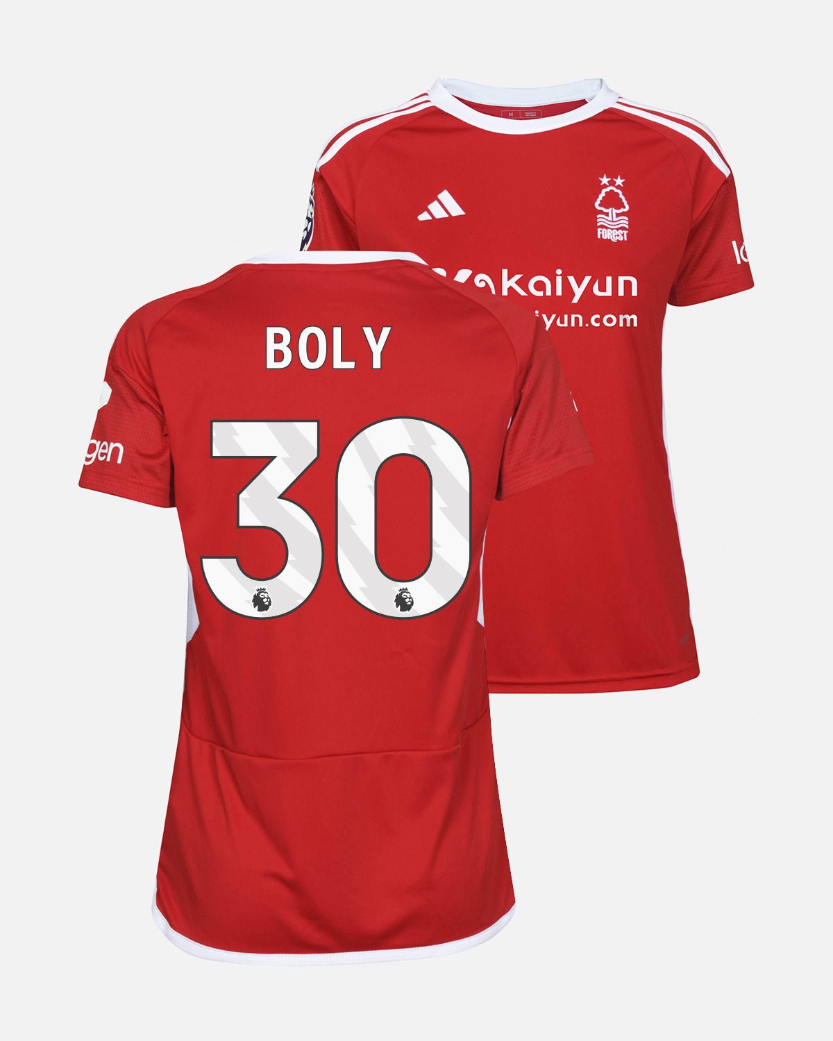 NFFC Women's Home Shirt 23-24 - Boly 30 - Nottingham Forest FC